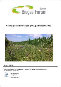 Häufig gestellte Fragen (FAQ) zum EEG 2012