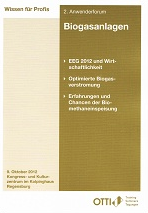 Aufsatz zur Direktvermarktung von Umweltgutachter Grantner in Publikation "2. Anwenderforum Biogasanlagen 2012"