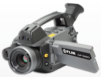 Produktbild Gaskamera Flir GF320, Aufspüren von Gaslecks OmniCert Umweltgutachter