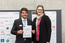 OmniCert bei der Uebergabefeier Deutschlandstipendium 2016 OTH Regensburg