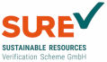 Logo der SURE - Sustainable Resources Verification Scheme GmbH